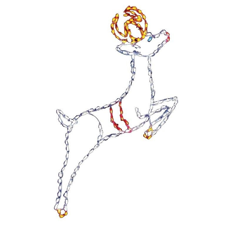LED Leaping Reindeer #LED-RDL60 *Set of 2*